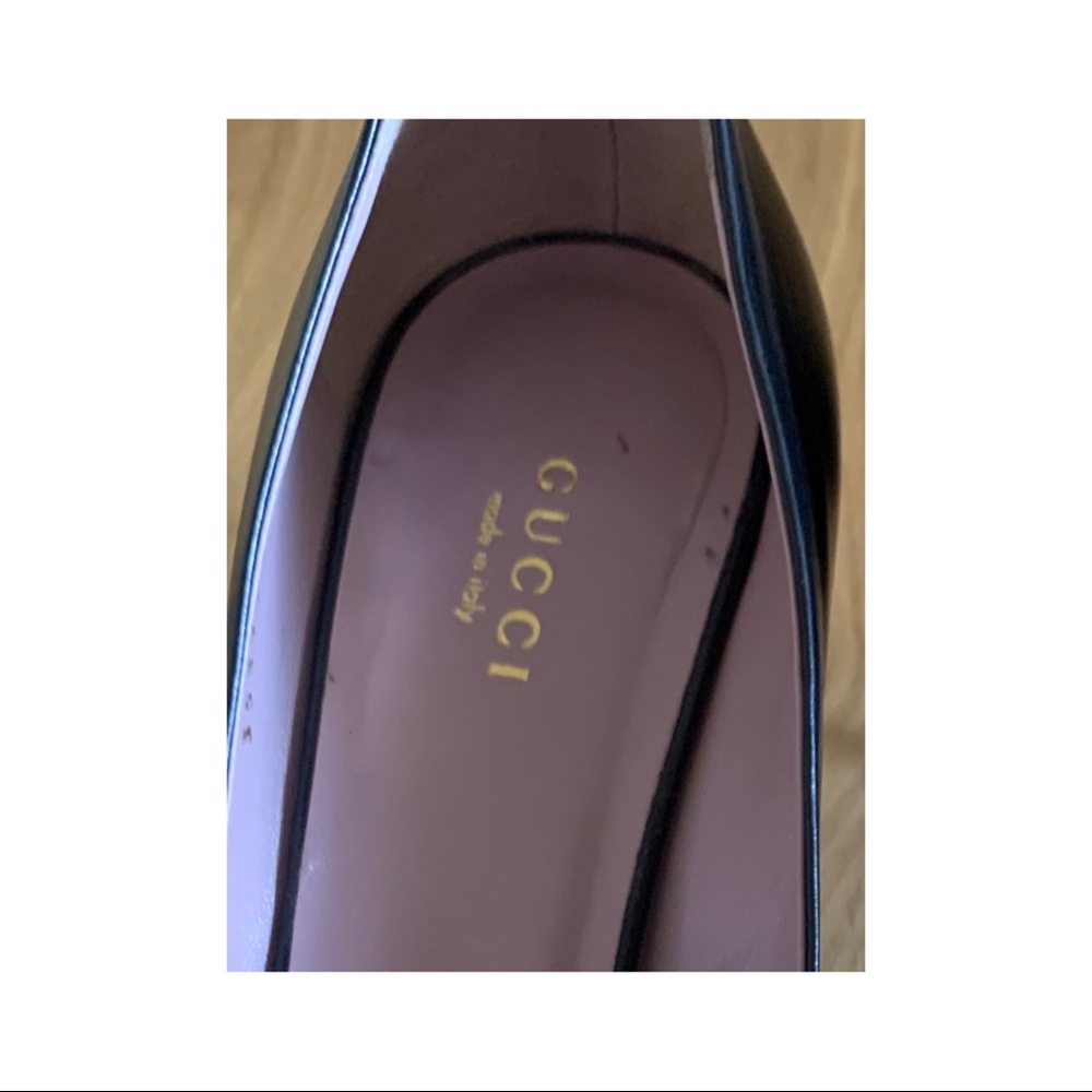 Authentic Gucci Malaga Kid Nero Pumps 38 - Picture 10 of 10